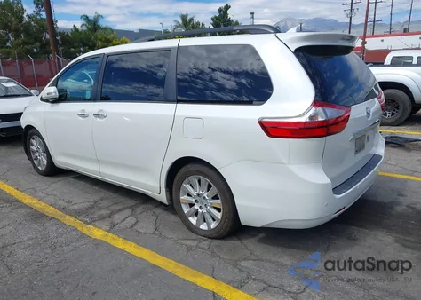 2015 Toyota Sienna Limited Premium 7 Passenger from USA, damaged, VIN 5TDYK3DCXFS689957